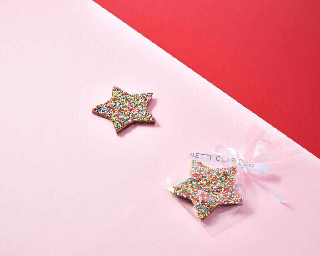 Speckled Chocolate Star