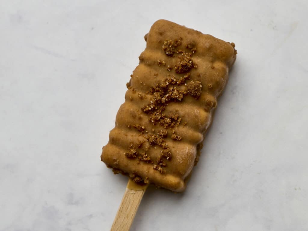 Gelato A Stecco - Biscoff