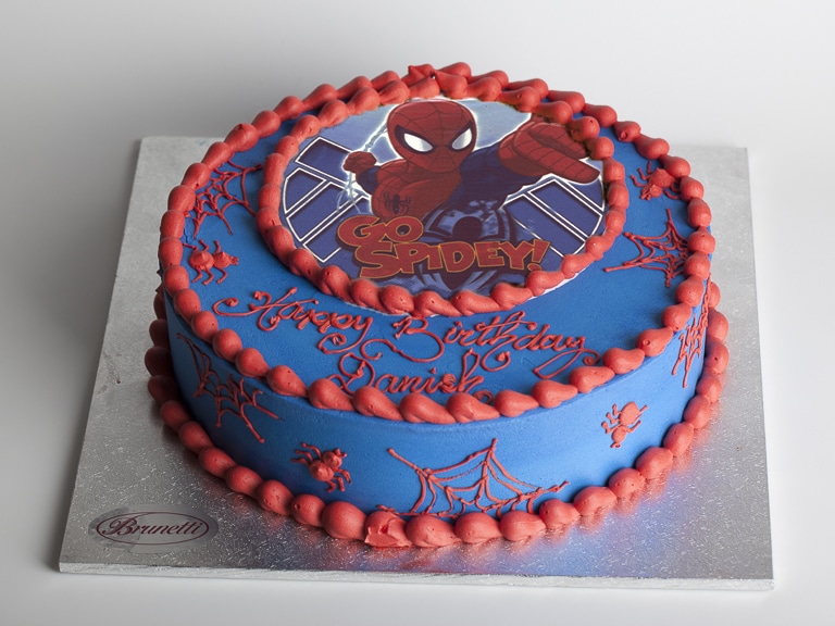 Spiderman Novelty Cake